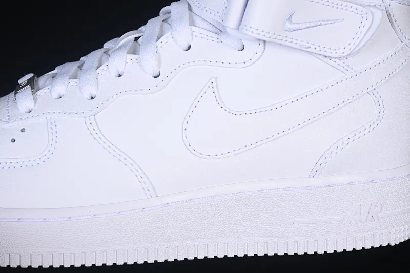 All categories Nk Air Force 1 Air Force series Nk Air Force 1 Mid Air Force mid-top Nike Air Force 1'07 Mid all white Air Force 1 mid-top casual sneakers CW2289-111